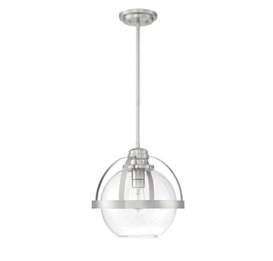 Savoy House - 7-7201-1-SN - One Light Pendant - Pendleton - Satin Nickel