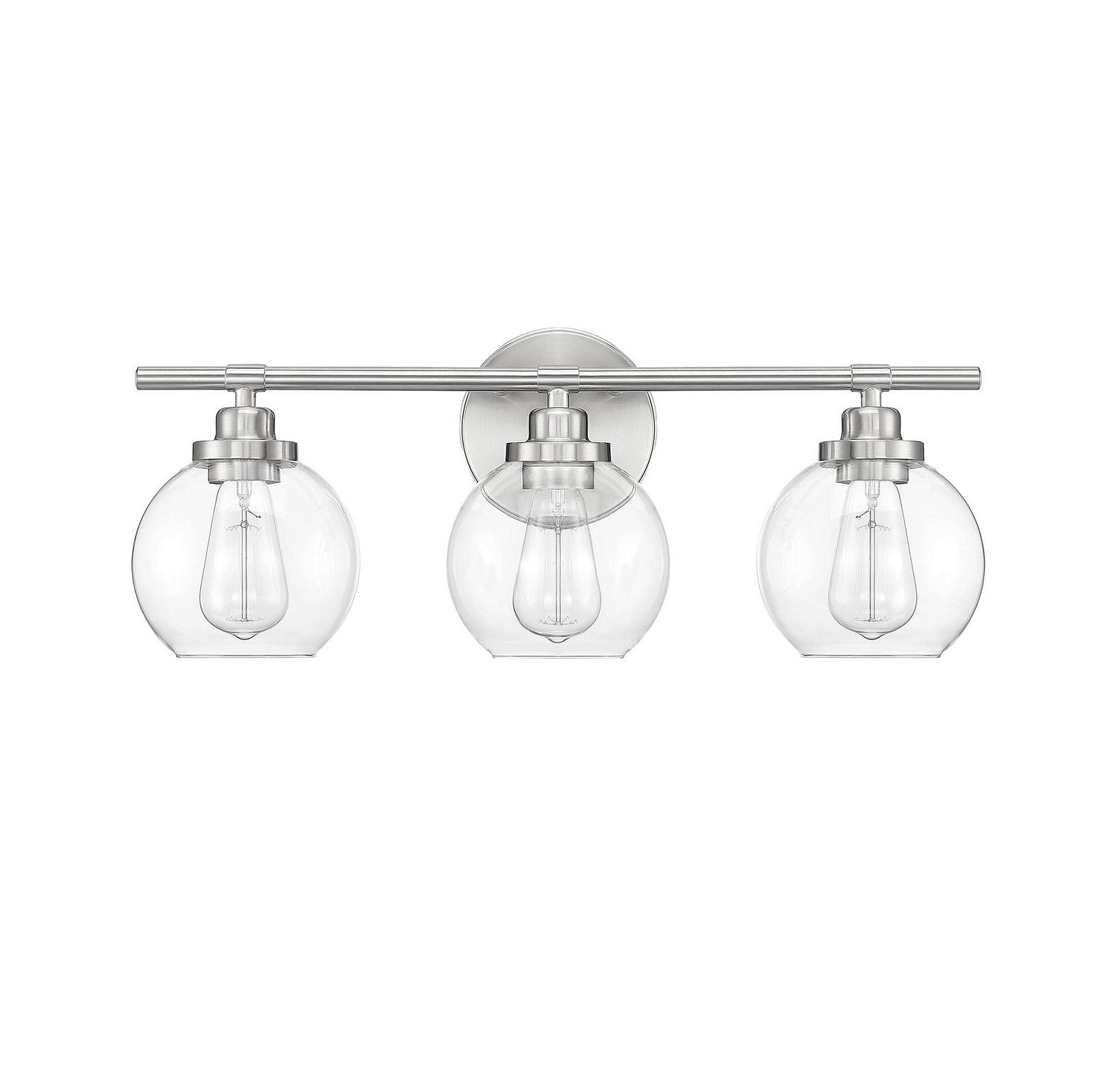 Savoy House - 8-4050-3-SN - Three Light Bath Bar - Carson - Satin Nickel