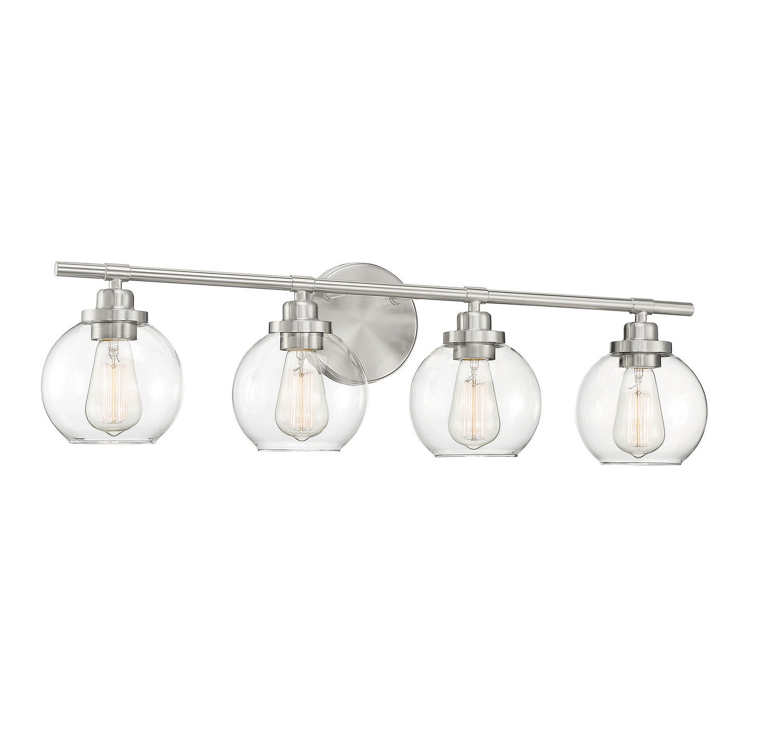 Savoy House - 8-4050-4-SN - Four Light Bath Bar - Carson - Satin Nickel