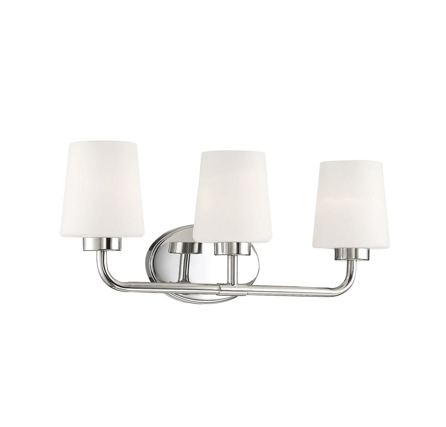 Savoy House - 8-4090-3-109 - Three Light Bath Bar - Capra - Polished Nickel