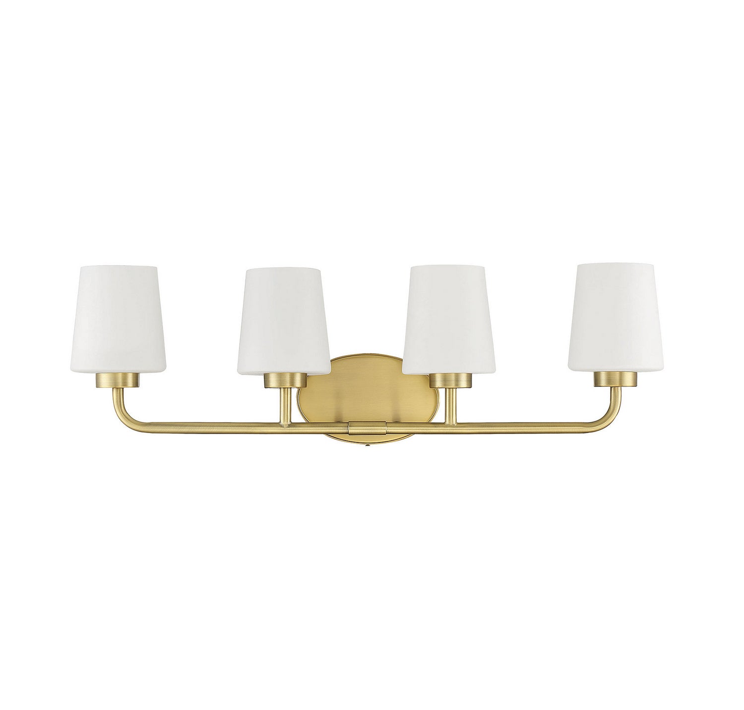 Savoy House - 8-4090-4-322 - Four Light Bath Bar - Capra - Warm Brass