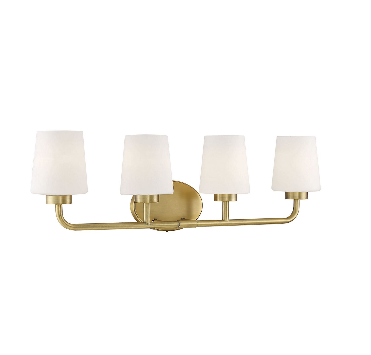 Savoy House - 8-4090-4-322 - Four Light Bath Bar - Capra - Warm Brass