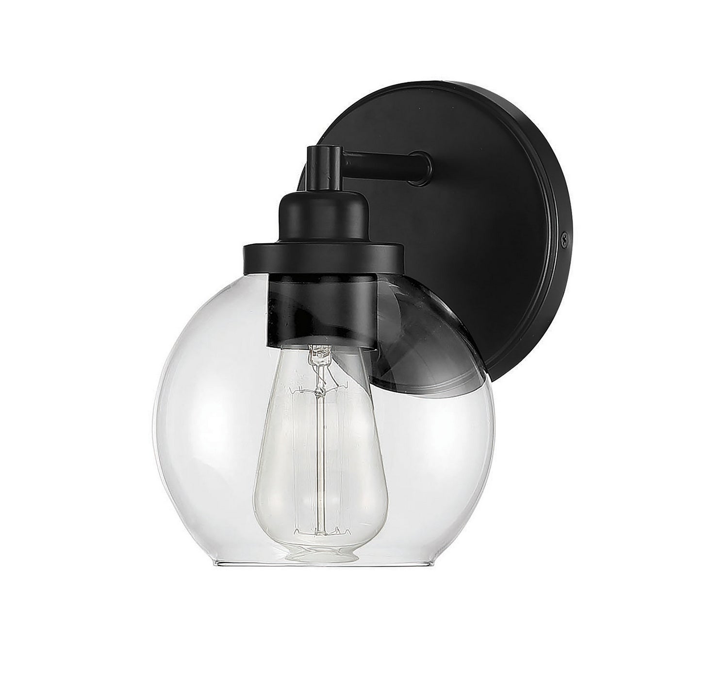 Savoy House - 9-4050-1-BK - One Light Wall Sconce - Carson - Matte Black