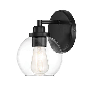 Savoy House - 9-4050-1-BK - One Light Wall Sconce - Carson - Matte Black