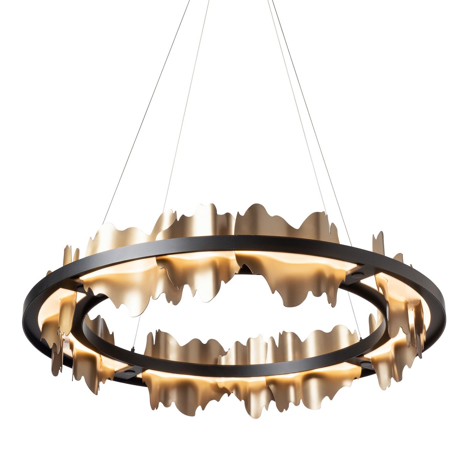Hubbardton Forge - 139653-LED-STND-10-84 - Hildene Circular LED Pendant - Hildene - Black