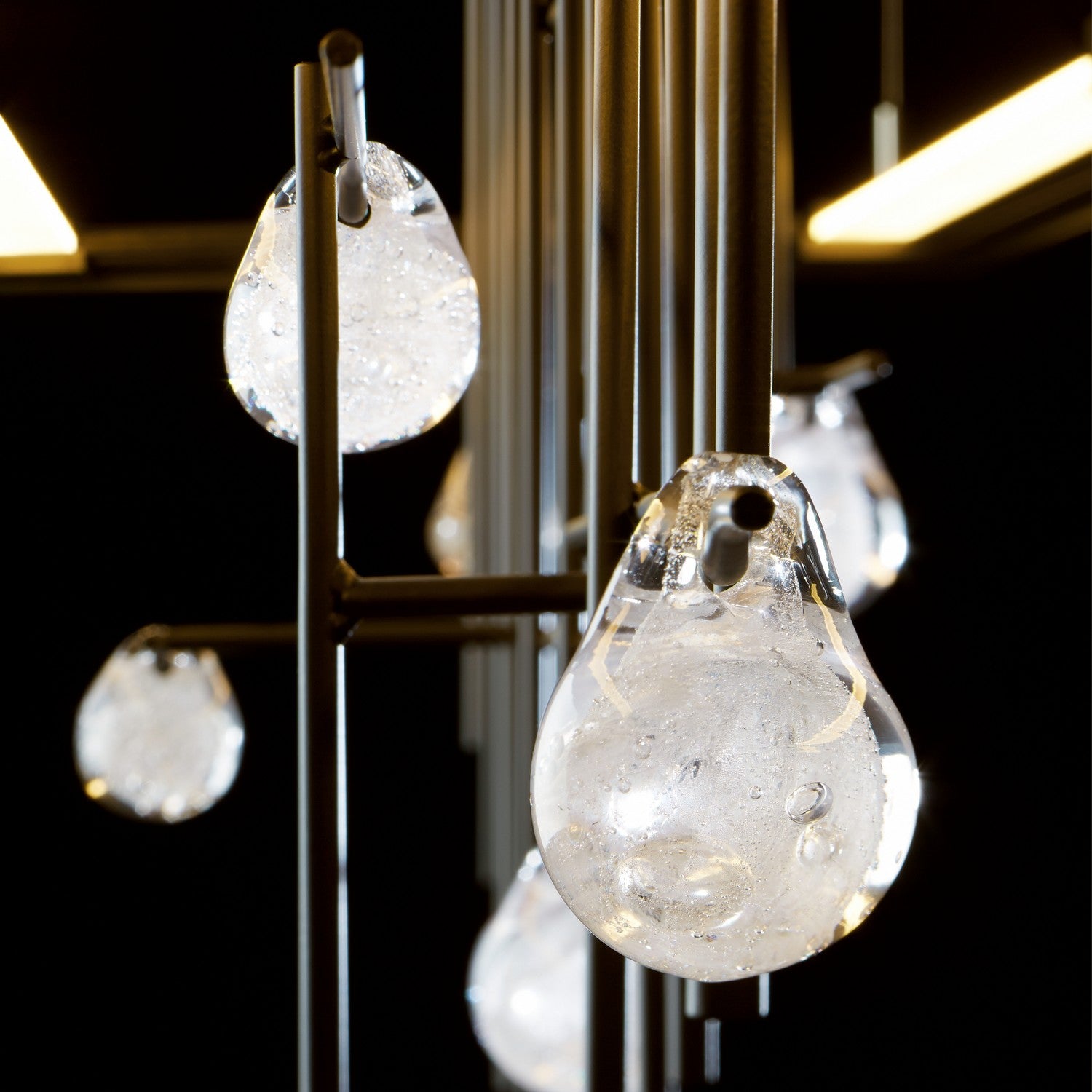 Hubbardton Forge - 139752-LED-STND-07-YG0500 - Spring LED Pendant - Four Seasons - Dark Smoke