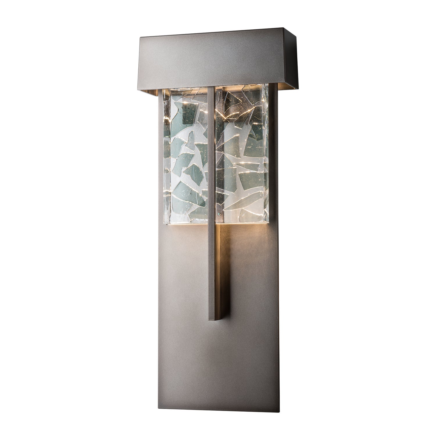 Hubbardton Forge - 302518-LED-77-YP0669 - Shard XL Outdoor Sconce - Shard - Coastal Dark Smoke