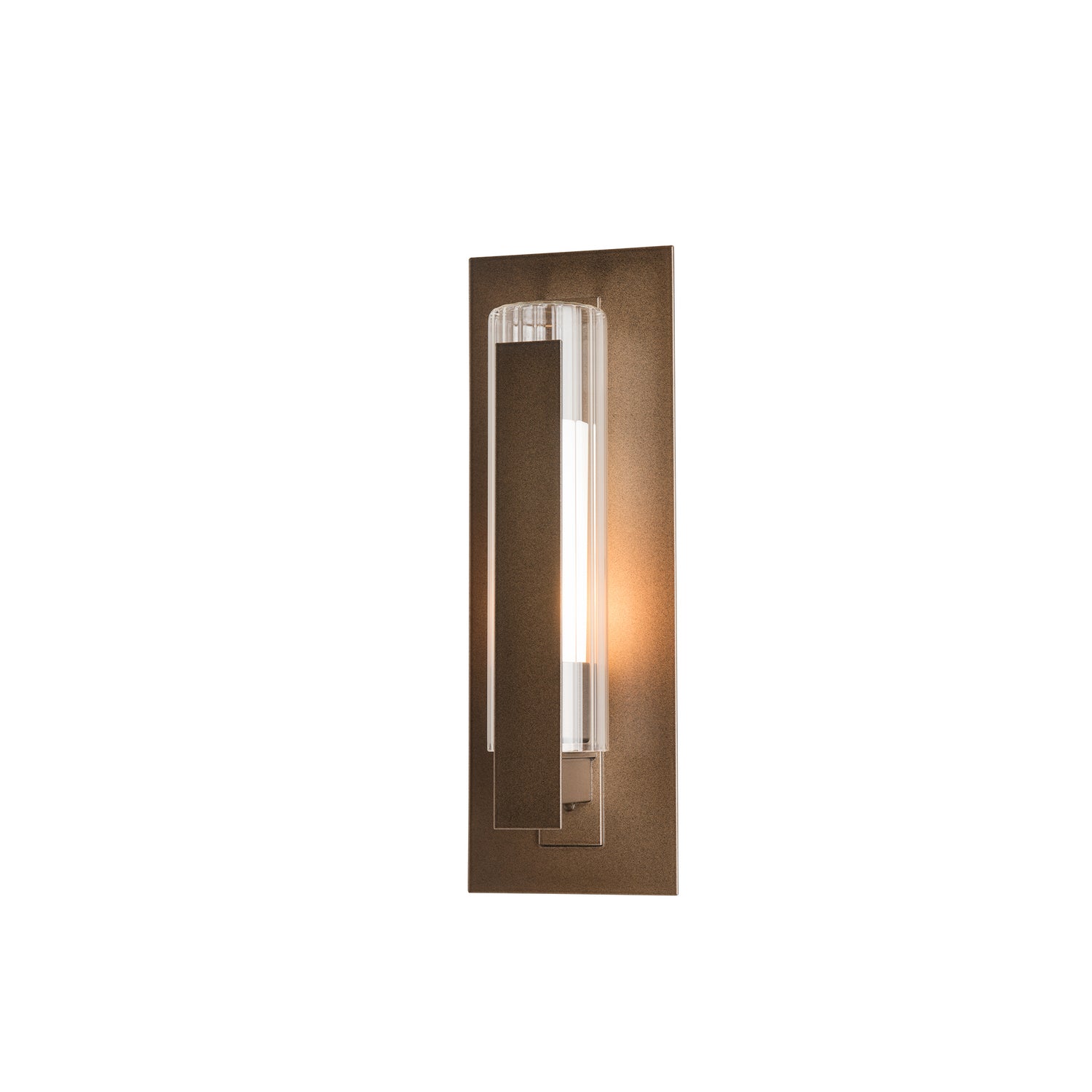 Hubbardton Forge - 307281-SKT-75-ZU0660 - One Light Outdoor Wall Sconce - Vertical Bar - Coastal Bronze