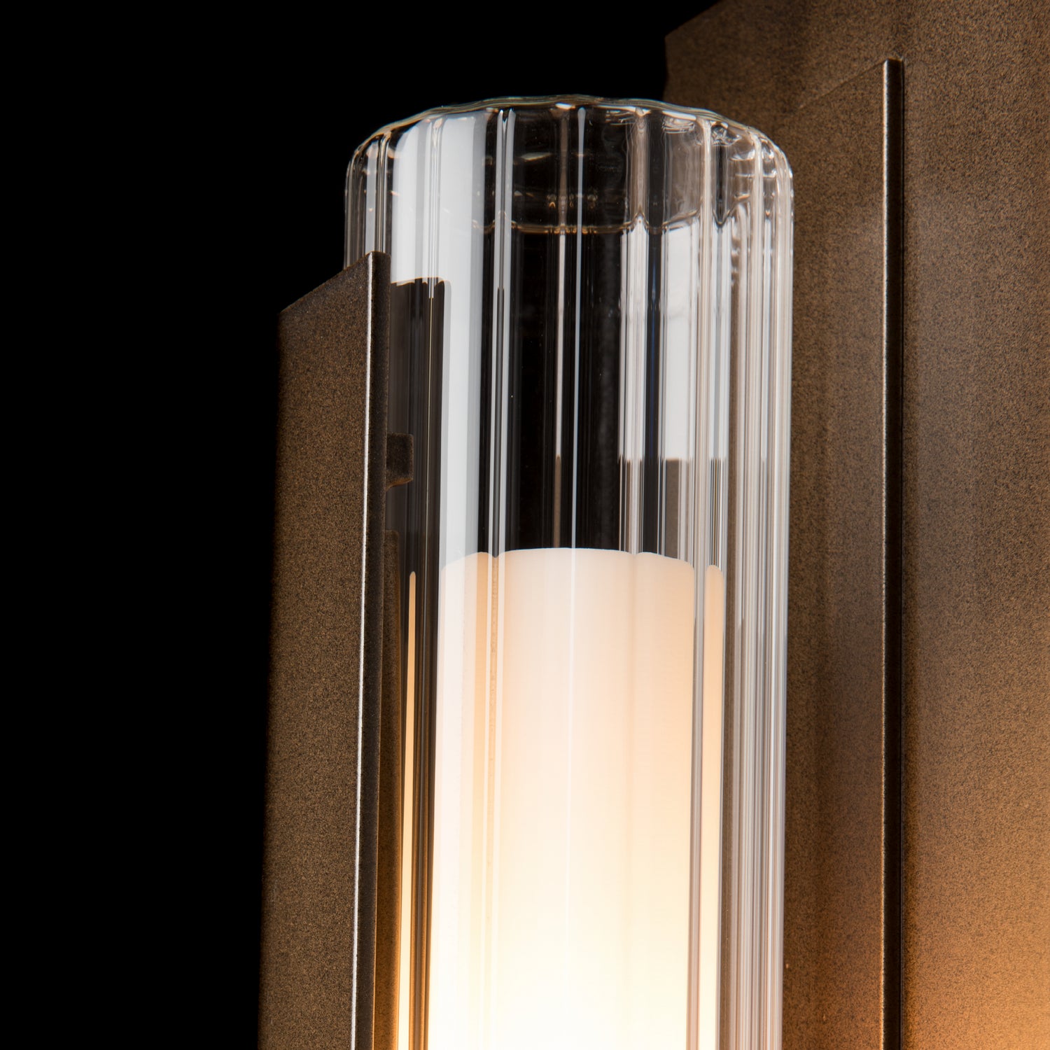 Hubbardton Forge - 307281-SKT-75-ZU0660 - One Light Outdoor Wall Sconce - Vertical Bar - Coastal Bronze