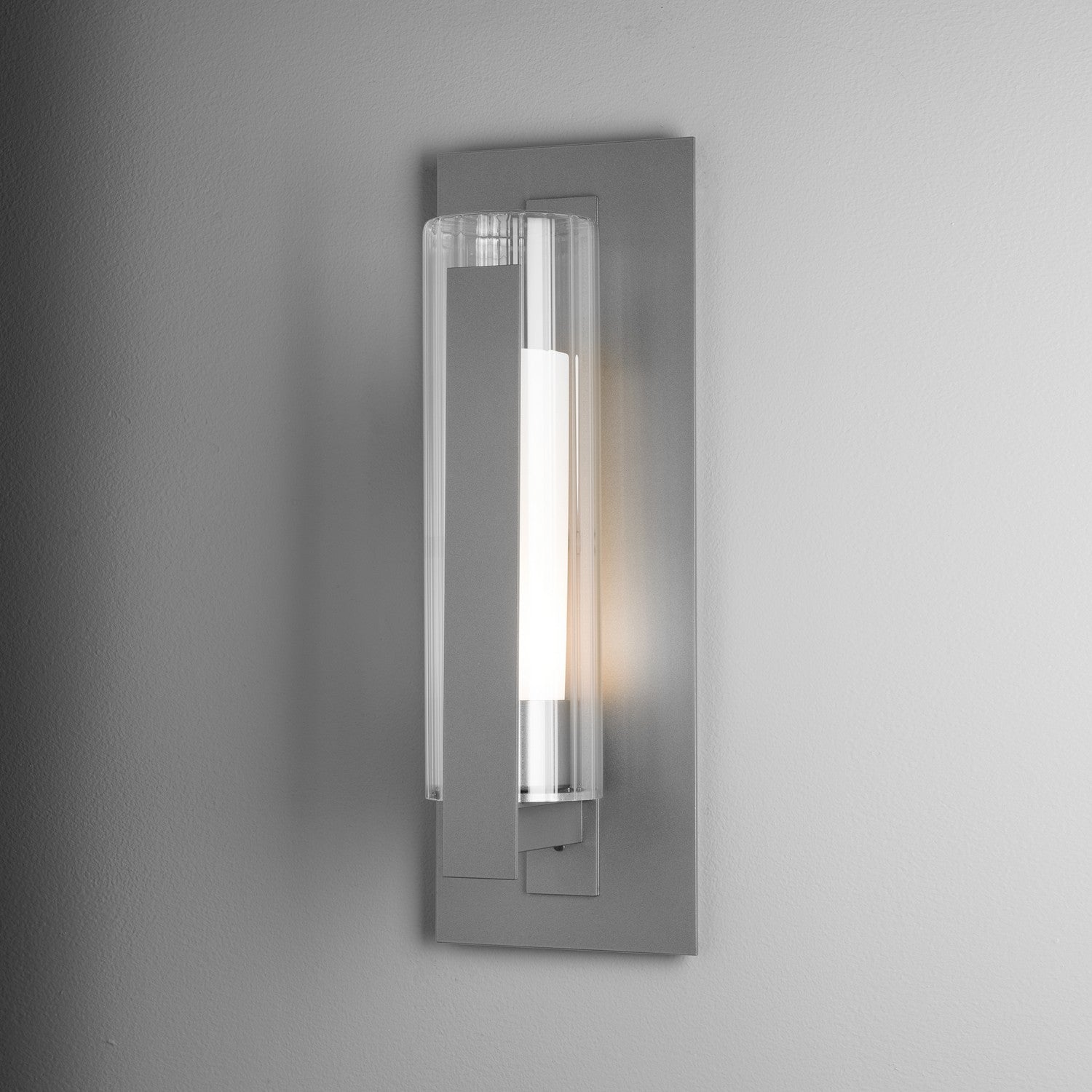 Hubbardton Forge - 307282-SKT-78-ZU0658 - One Light Outdoor Wall Sconce - Vertical Bar - Coastal Burnished Steel