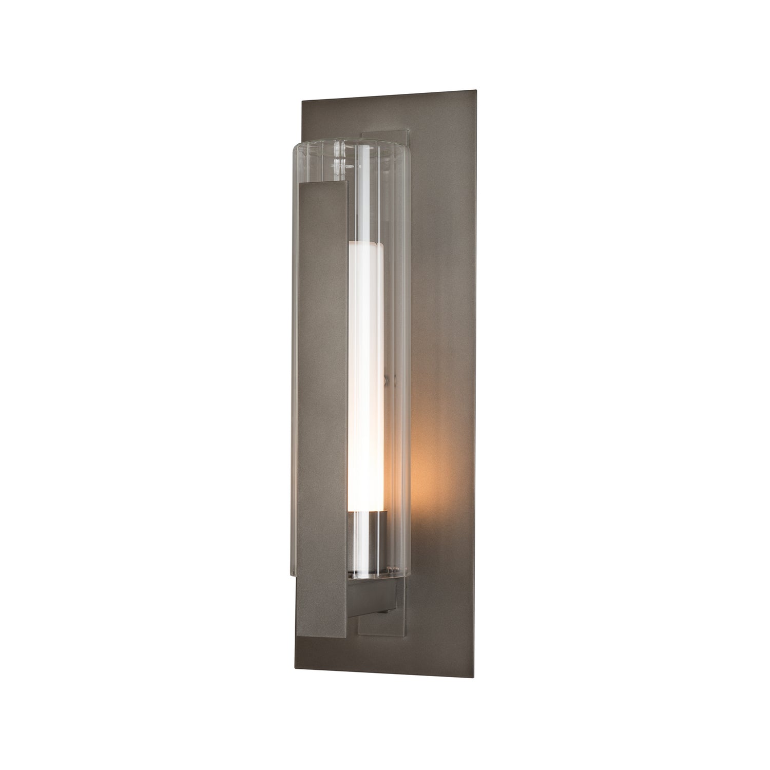 Hubbardton Forge - 307283-SKT-77-ZU0662 - One Light Outdoor Wall Sconce - Vertical Bar - Coastal Dark Smoke