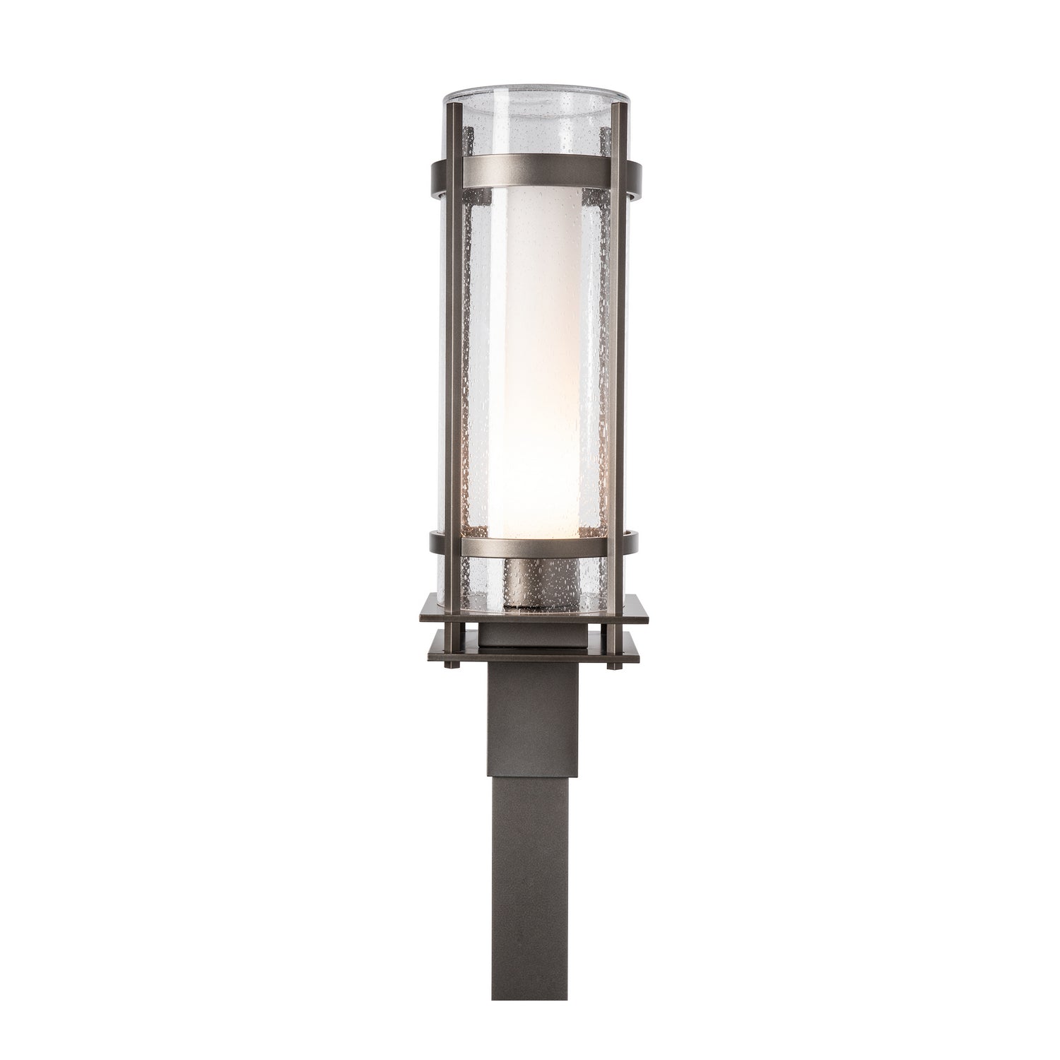 Hubbardton Forge - 345897-SKT-77-ZS0684 - One Light Outdoor Post Mount - Torch - Coastal Dark Smoke