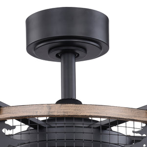 Vaxcel - F0068 - 21"Ceiling Fan - Kodiak - Oil Rubbed Bronze and Burnished Teak