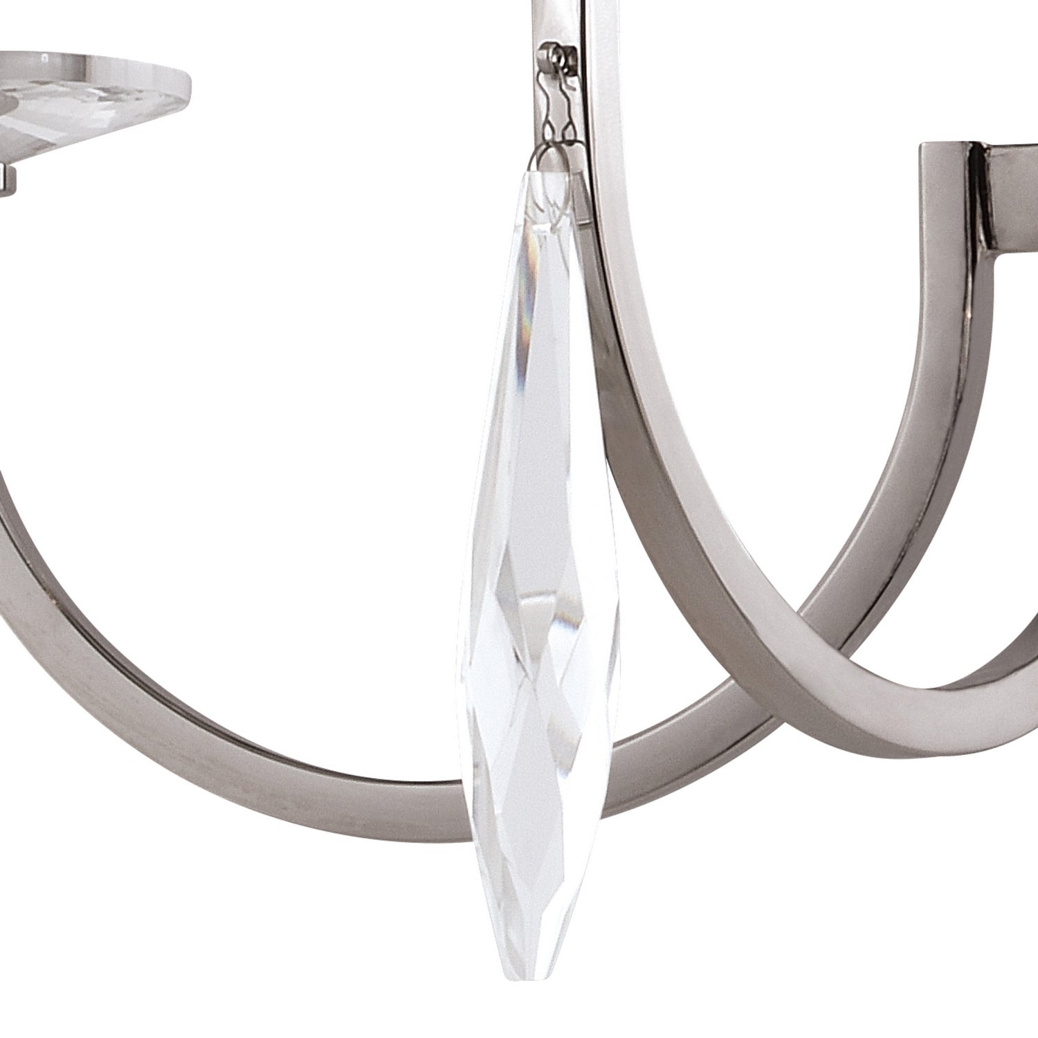 Vaxcel - H0243 - Five Light Chandelier - Hoyne - Polished Nickel