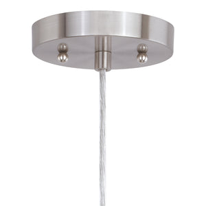 Vaxcel - P0326 - One Light Mini Pendant - Milano - Satin Nickel