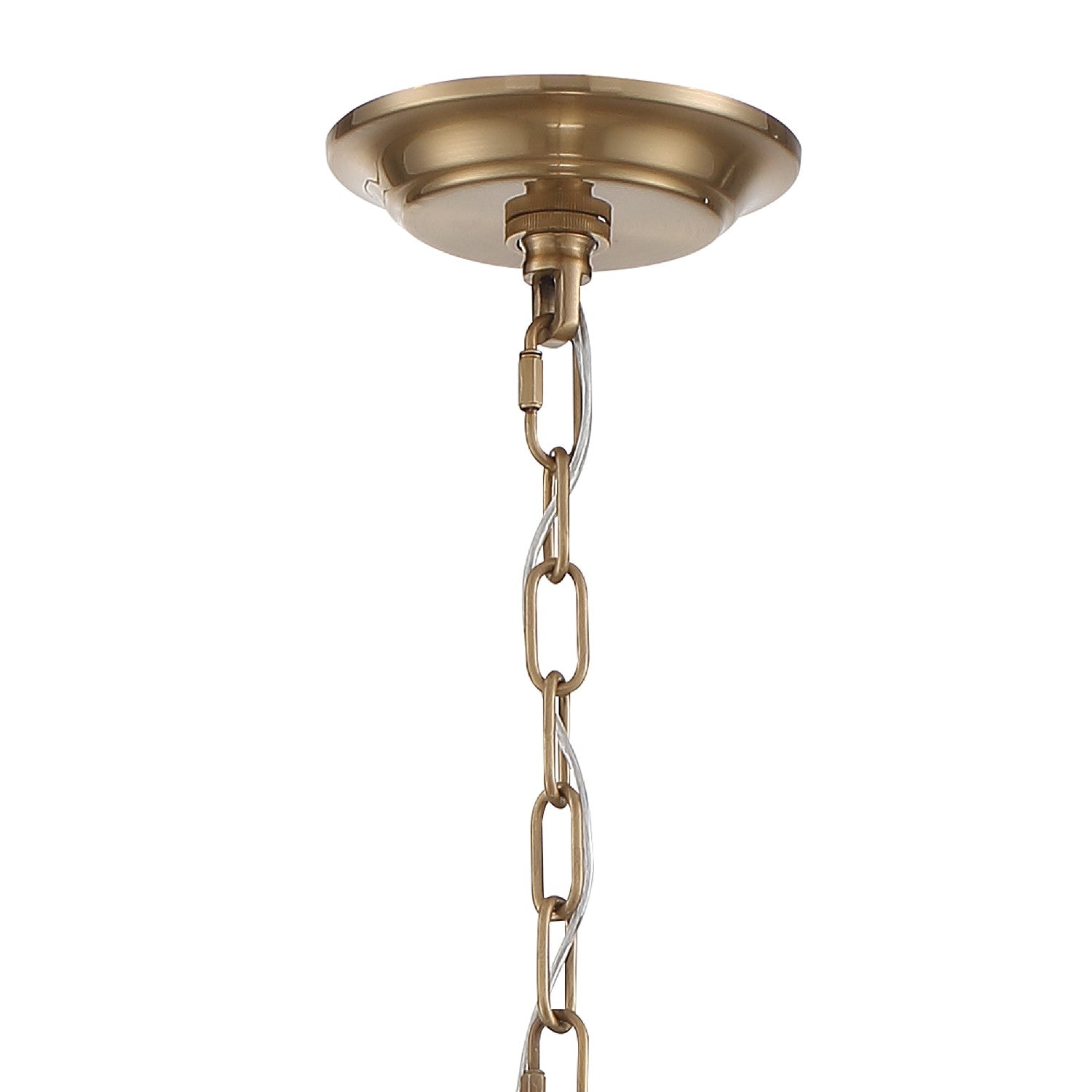 Crystorama - BAI-A2108-AG - Eight Light Chandelier - Bailey - Aged Brass