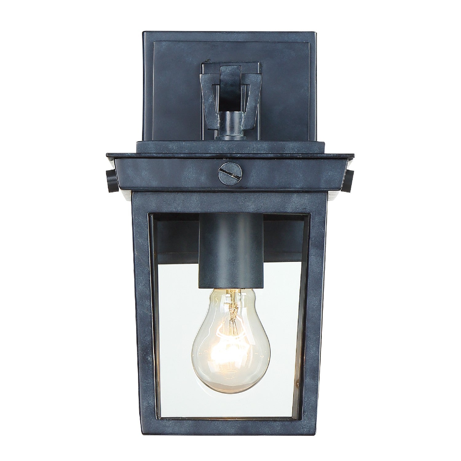 Crystorama - BEL-A8061-GE - One Light Outdoor Wall Sconce - Belmont - Graphite