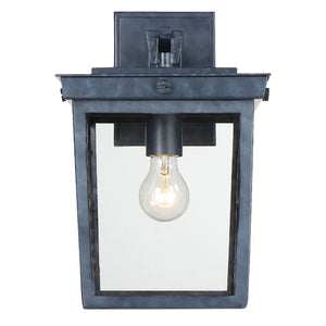 Crystorama - BEL-A8062-GE - One Light Outdoor Wall Sconce - Belmont - Graphite