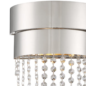 Crystorama - CLA-A3202-PN-CL-MWP - Two Light Wall Sconce - Clarksen - Polished Nickel