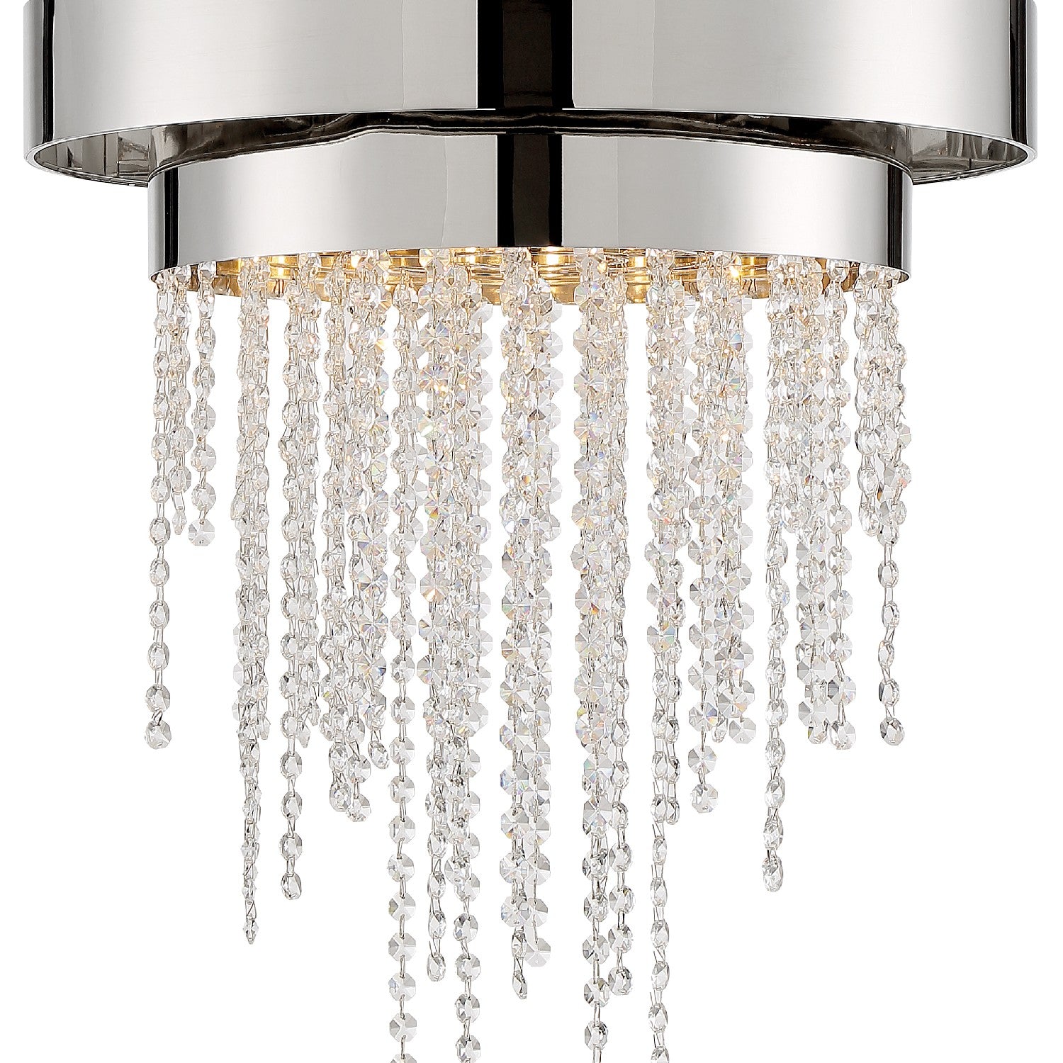 Crystorama - CLA-A3205-PN-CL-MWP - Five Light Chandelier - Clarksen - Polished Nickel