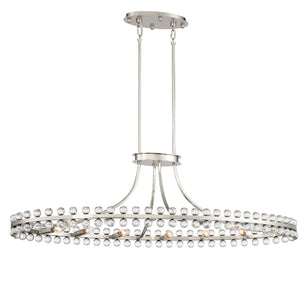 Crystorama - CLO-8897-BN - 12 Light Chandelier - Clover - Brushed Nickel