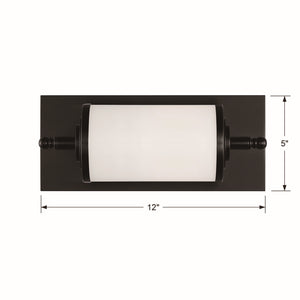 Crystorama - FOS-A8050-MK - LED Bathroom Vanity - Foster - Matte Black