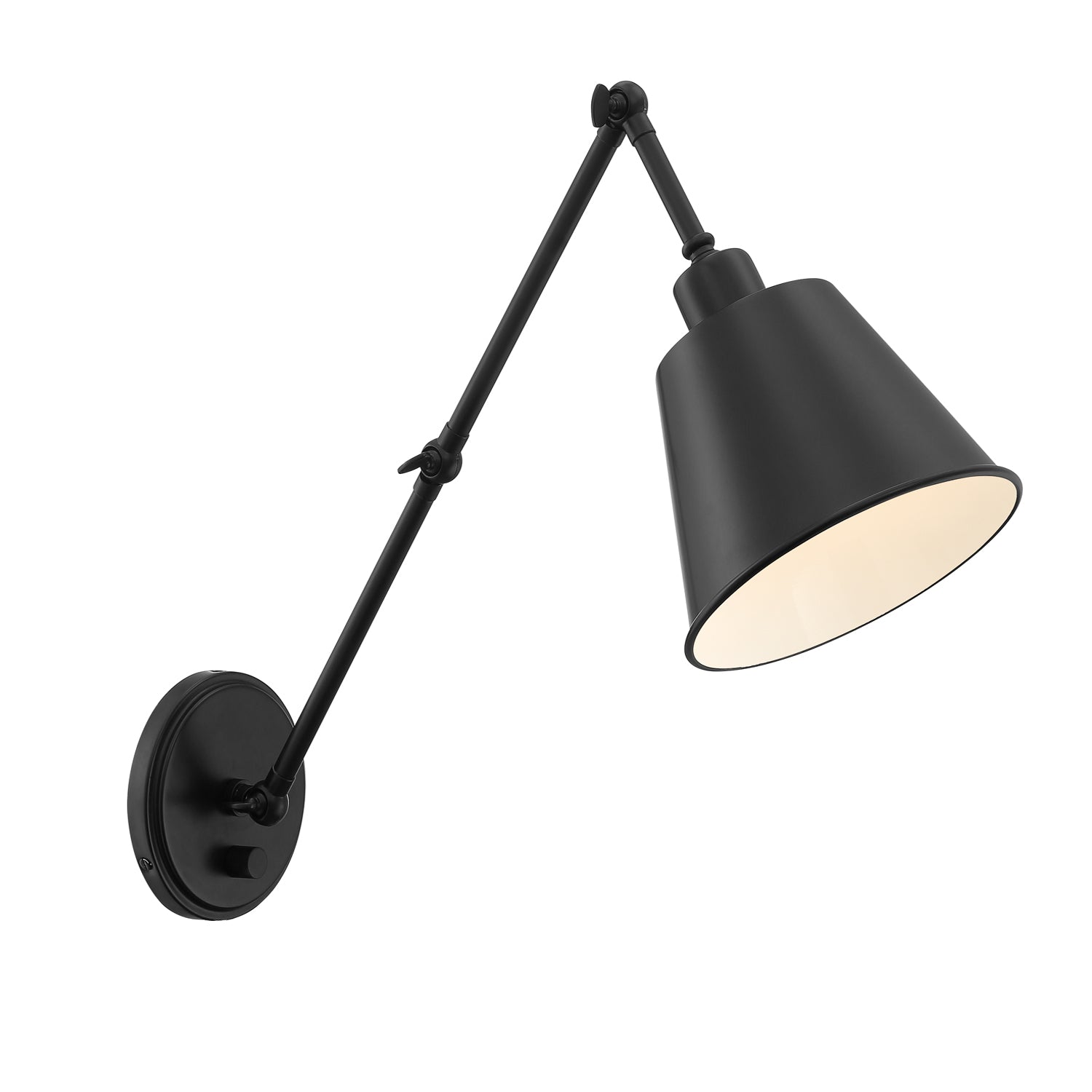 Crystorama - MIT-A8021-MK - One Light Wall Sconce - Mitchell - Matte Black