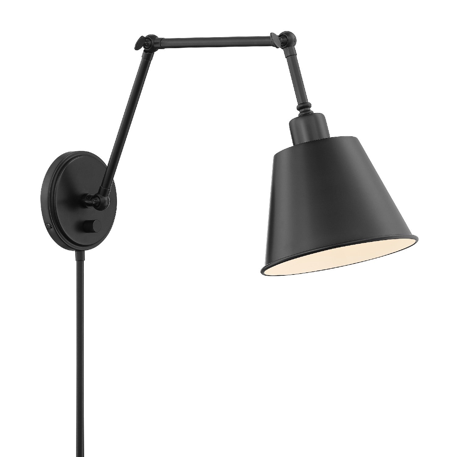 Crystorama - MIT-A8021-MK - One Light Wall Sconce - Mitchell - Matte Black