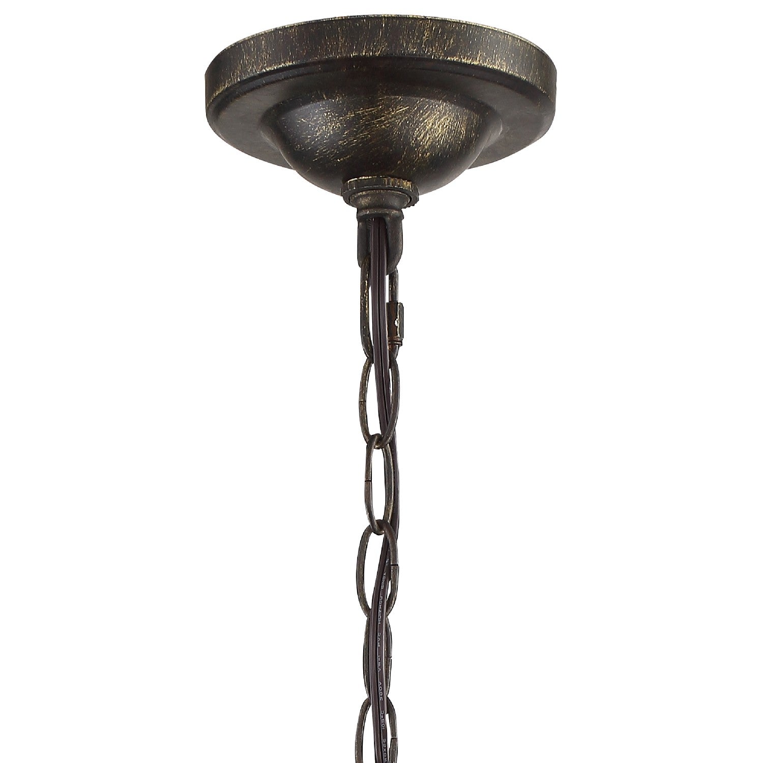 Crystorama - 4534-EB-CL-MWP - Three Light Mini Chandelier - Paris Market - English Bronze