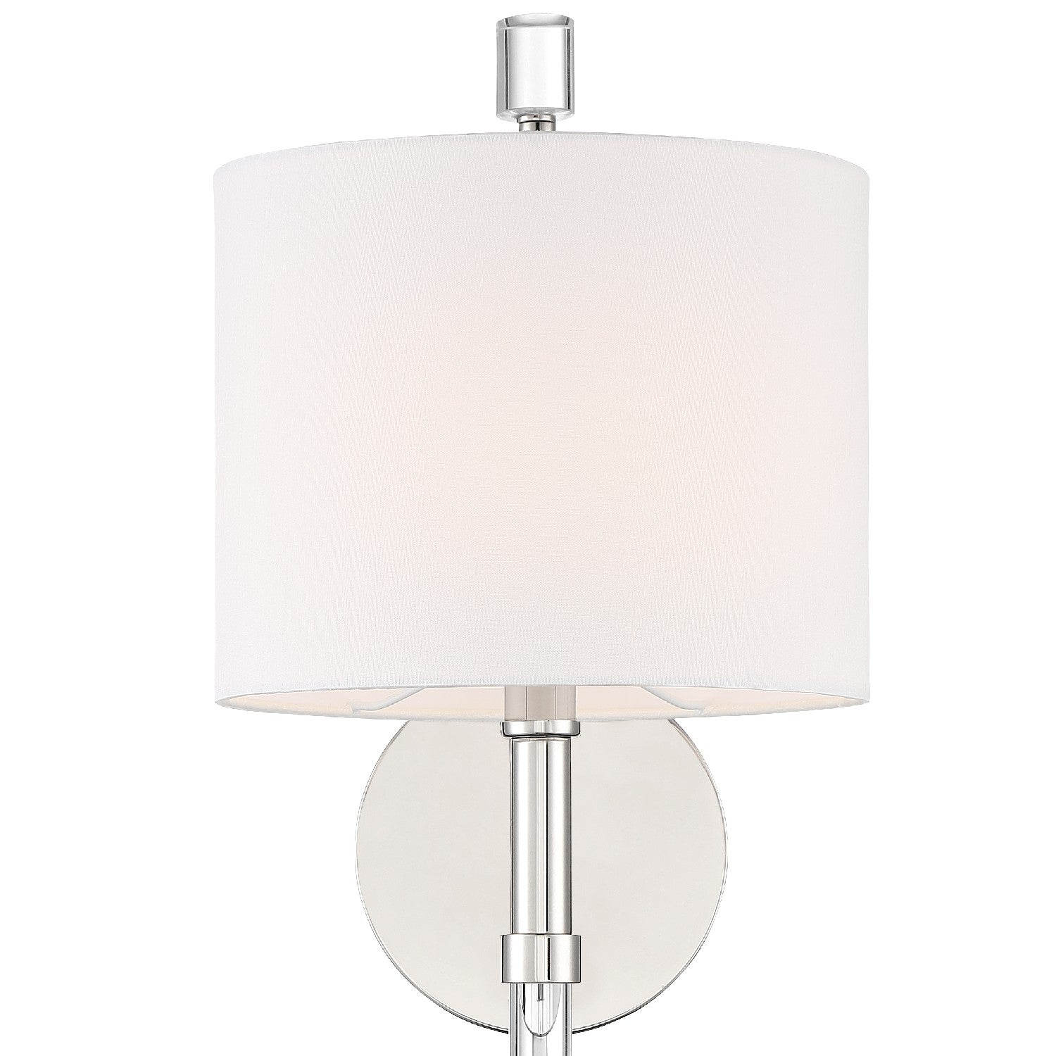 Crystorama - RAC-A3501-PN - One Light Wall Sconce - Rachel - Polished Nickel