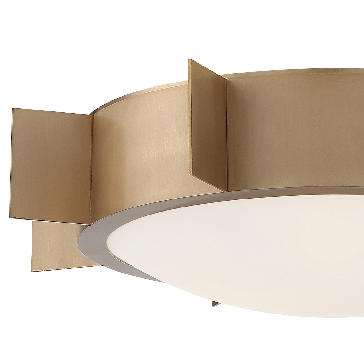 Crystorama - SOL-A3103-VG - Three Light Flush Mount - Solas - Vibrant Gold