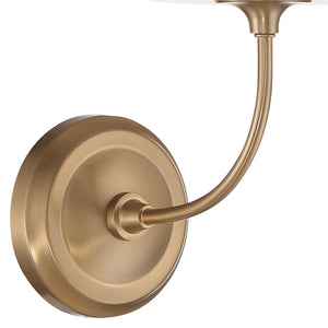 Crystorama - 2441-OP-VG - One Light Wall Sconce - Sylvan - Vibrant Gold