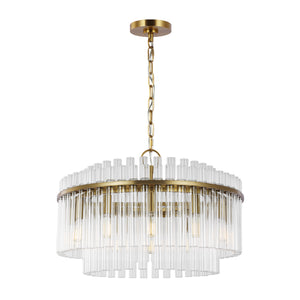 Visual Comfort Studio - CC12812BBS - 12 Light Chandelier - Beckett - Burnished Brass