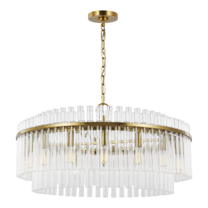 Visual Comfort Studio - CC12916BBS - 16 Light Chandelier - Beckett - Burnished Brass