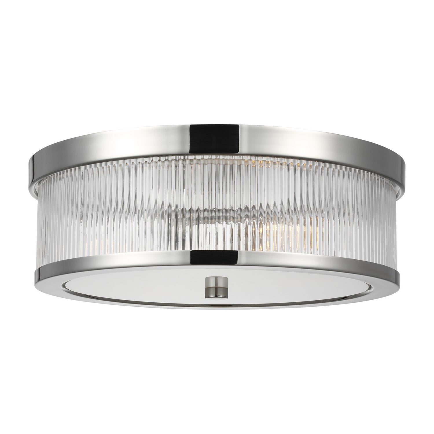 Visual Comfort Studio - CF1052PN - Two Light Flush Mount - Geneva - Polished Nickel