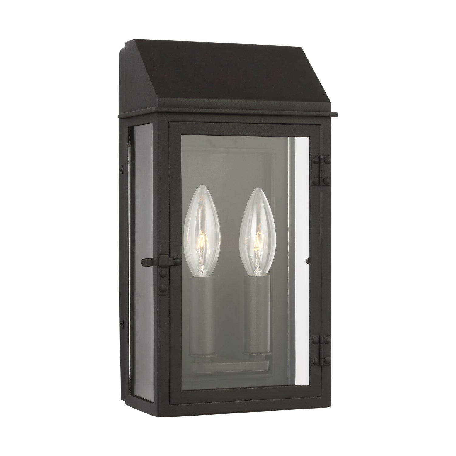 Visual Comfort Studio - CO1252TXB - Two Light Outdoor Wall Lantern - Hingham - Textured Black