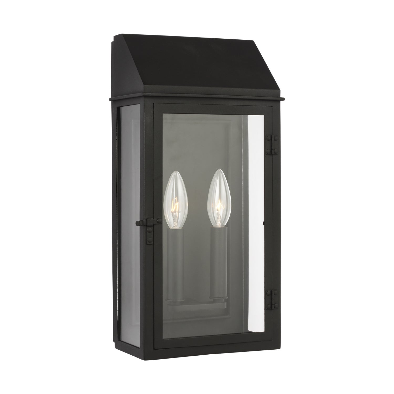 Visual Comfort Studio - CO1262TXB - Two Light Outdoor Wall Lantern - Hingham - Textured Black