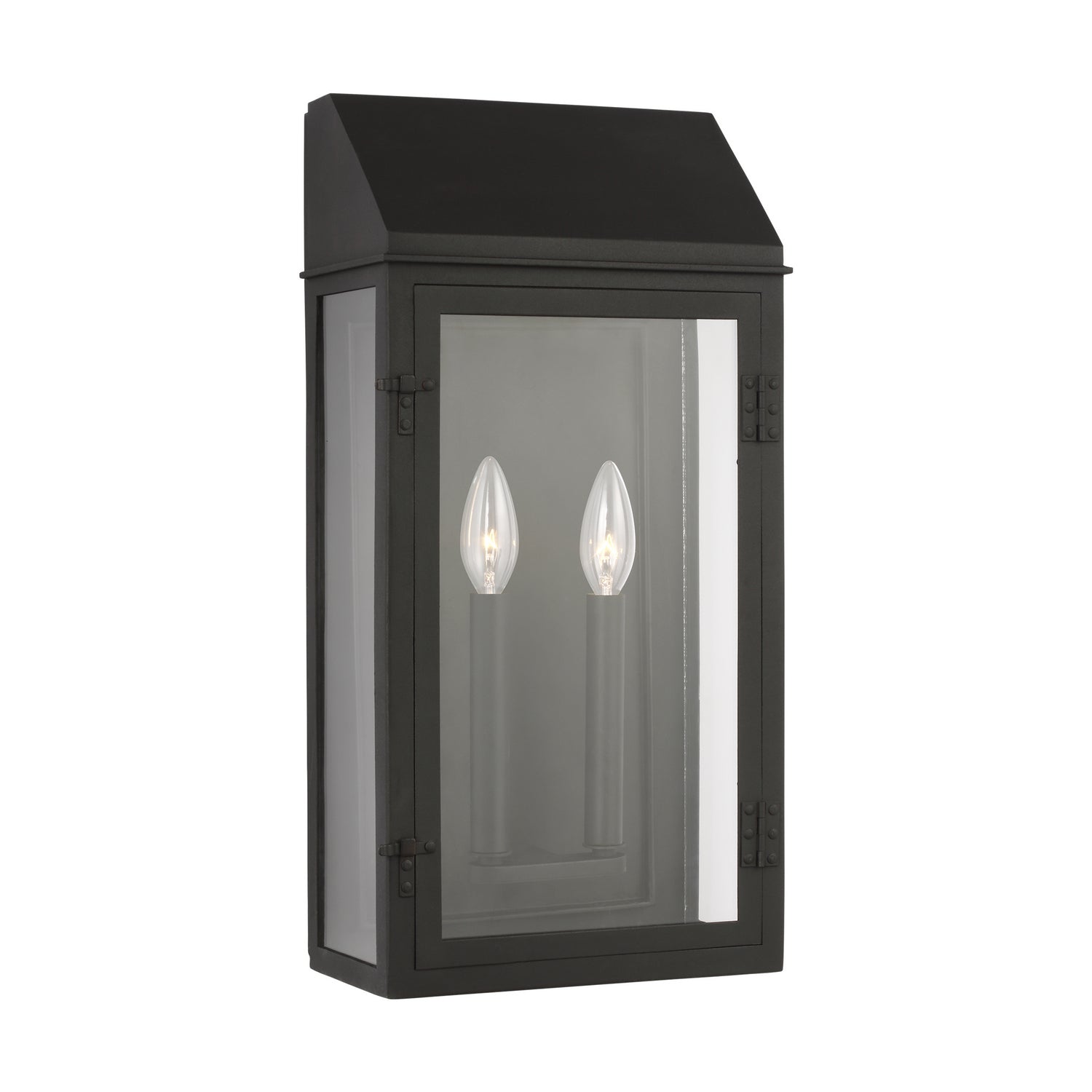 Visual Comfort Studio - CO1272TXB - Two Light Outdoor Wall Lantern - Hingham - Textured Black