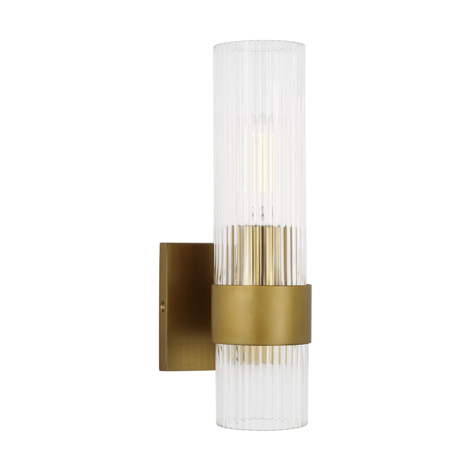 Visual Comfort Studio - CV1021BBS - One Light Wall Sconce - Geneva - Burnished Brass