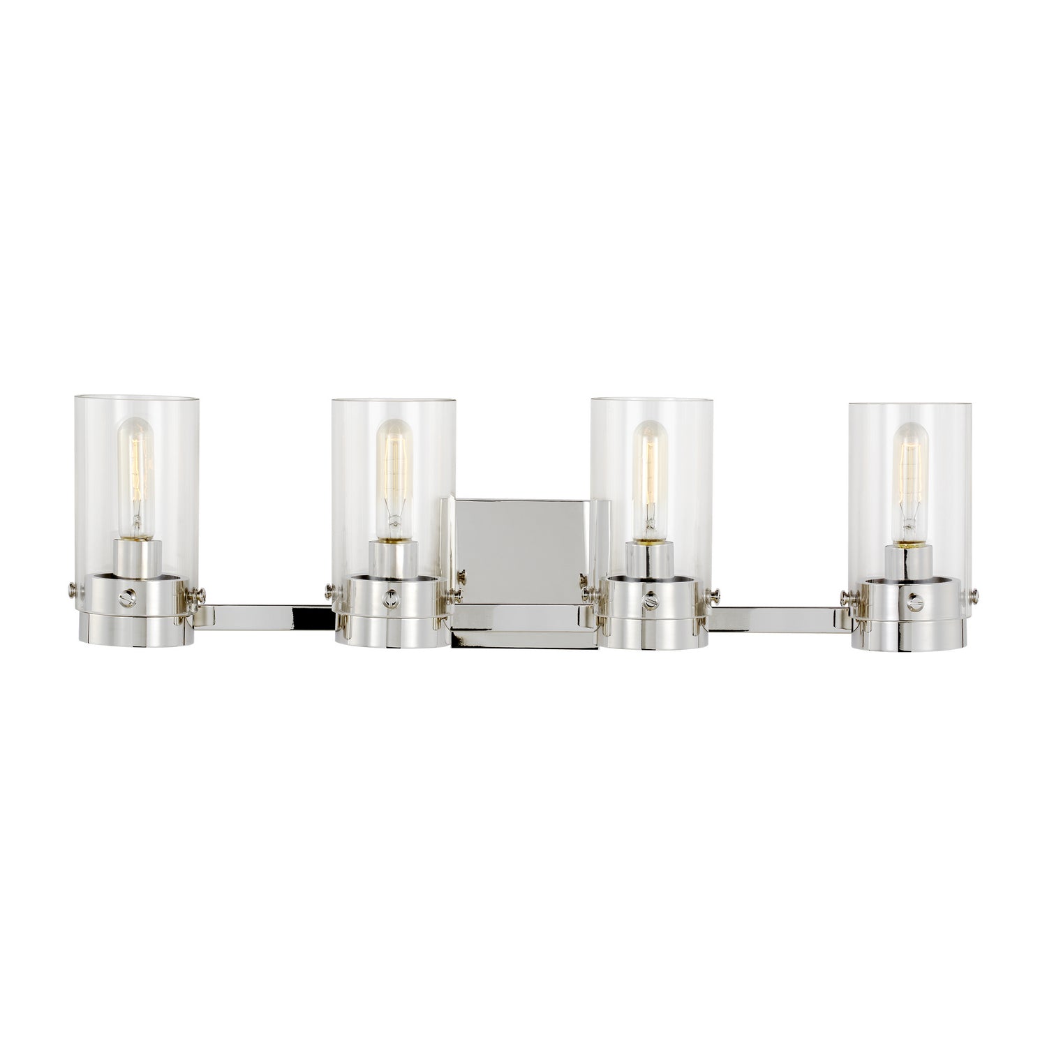 Visual Comfort Studio - CW1004PN - Four Light Vanity - Garrett - Polished Nickel