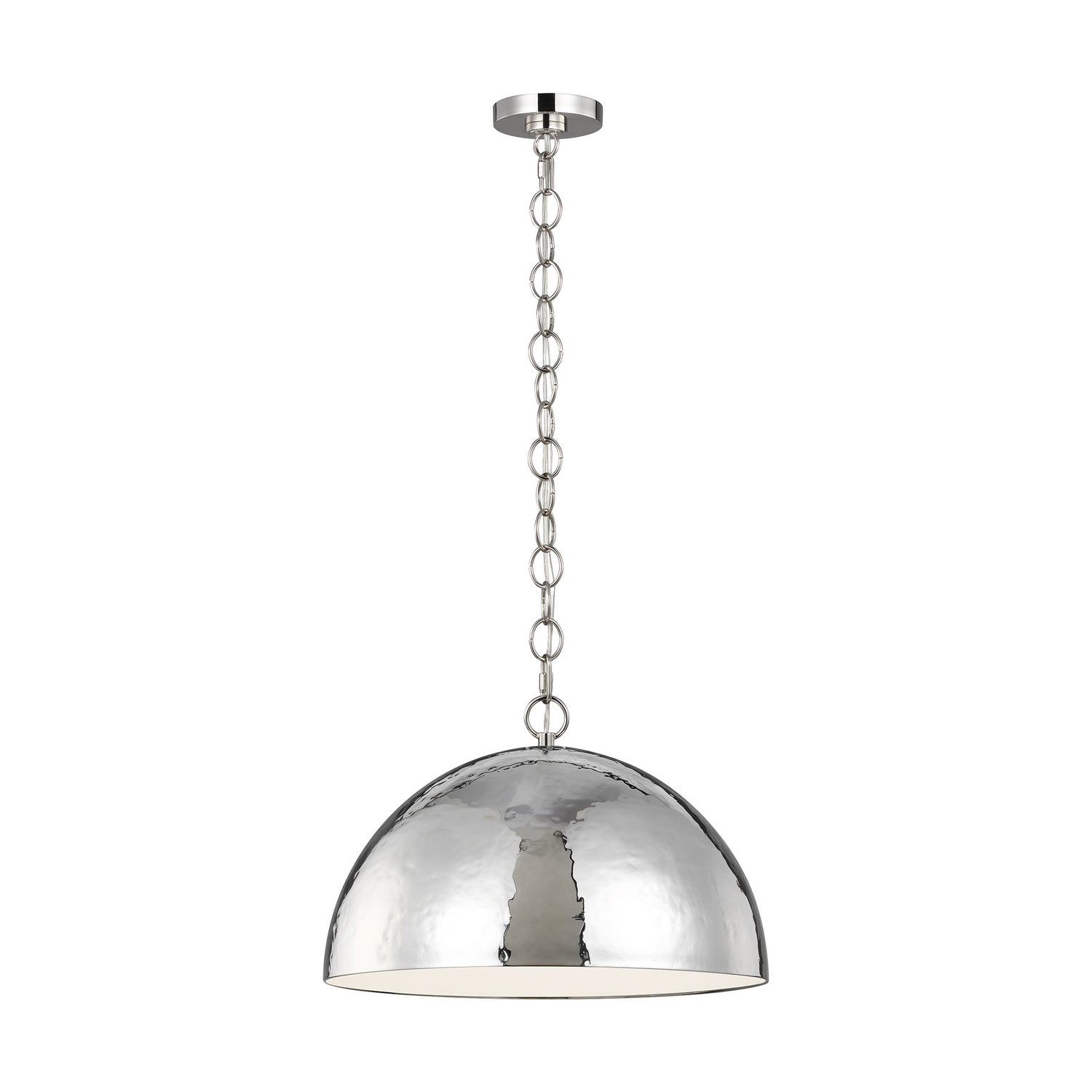 Visual Comfort Studio - EP1251PN - One Light Pendant - Whare - Polished Nickel