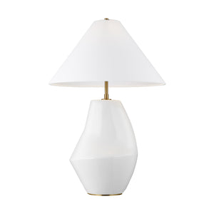 Visual Comfort Studio - KT1221ARC1 - One Light Table Lamp - Contour - Arctic White