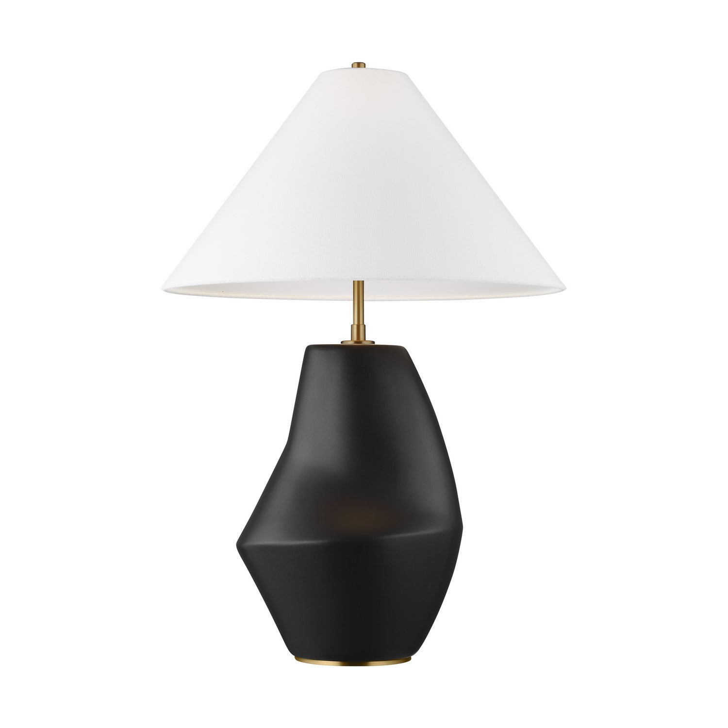 Visual Comfort Studio - KT1221COL1 - One Light Table Lamp - Contour - Coal