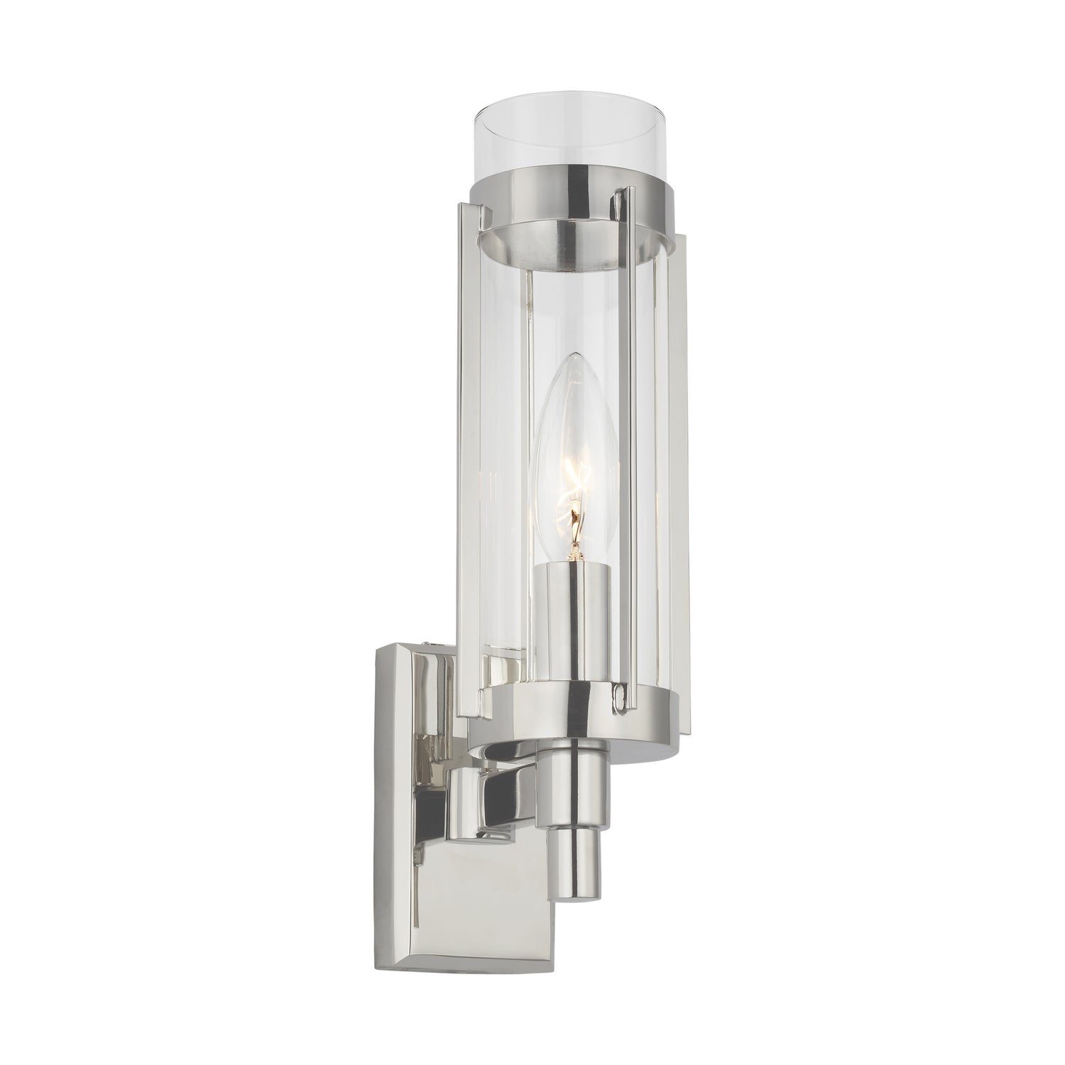 Visual Comfort Studio - LW1031PN - One Light Wall Sconce - Flynn - Polished Nickel