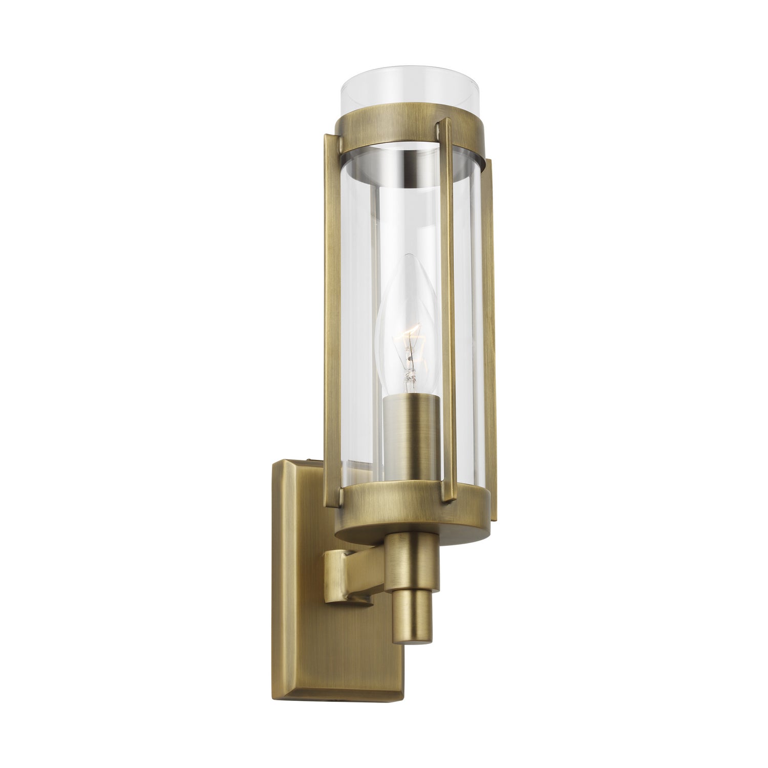 Visual Comfort Studio - LW1031TWB - One Light Wall Sconce - Flynn - Time Worn Brass