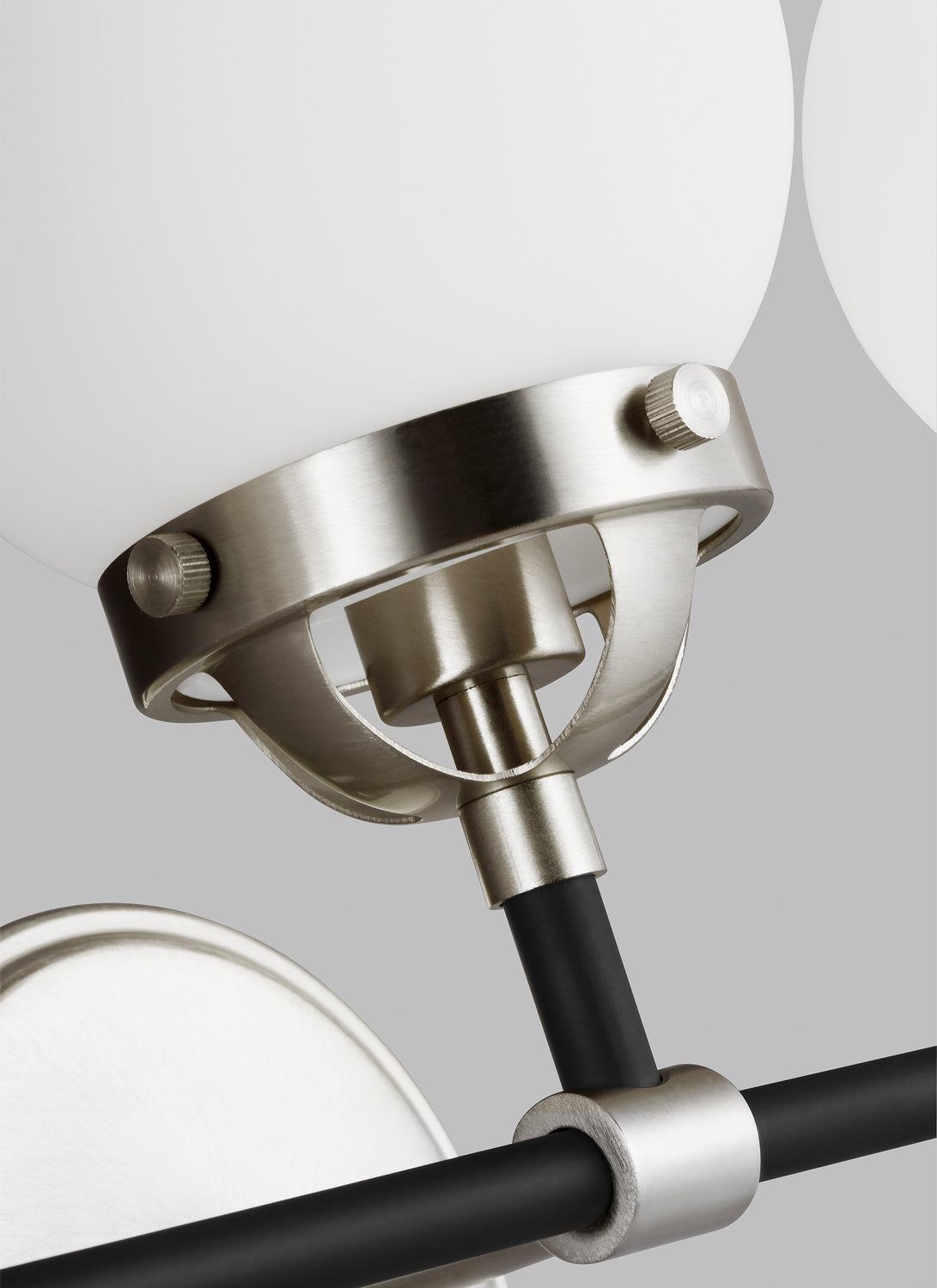 Visual Comfort Studio - 4487903-962 - Three Light Wall / Bath - Cafe - Brushed Nickel