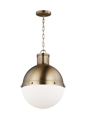 Visual Comfort Studio - 6577101-848 - One Light Pendant - Hanks - Satin Brass