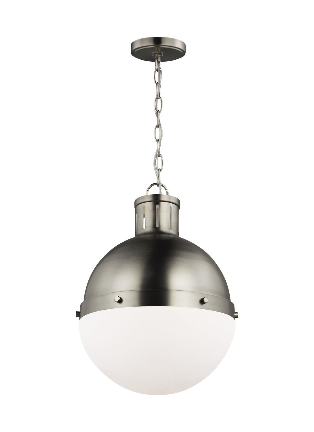 Visual Comfort Studio - 6577101-965 - One Light Pendant - Hanks - Antique Brushed Nickel