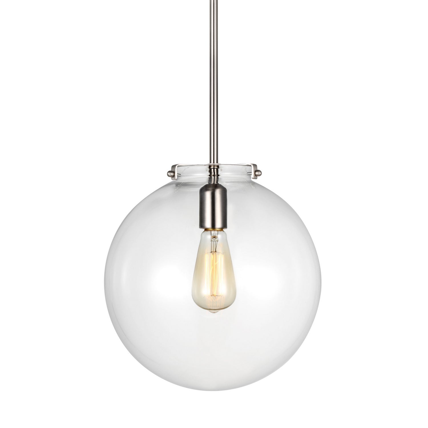 Visual Comfort Studio - 6692101-962 - One Light Pendant - Kate - Brushed Nickel