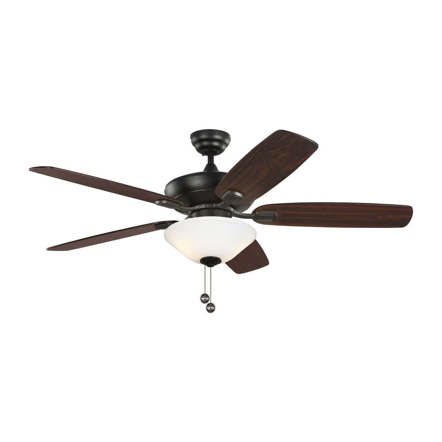 Generation Lighting. - 5COM52MBKD-V1 - 52"Ceiling Fan - Colony - Midnight Black